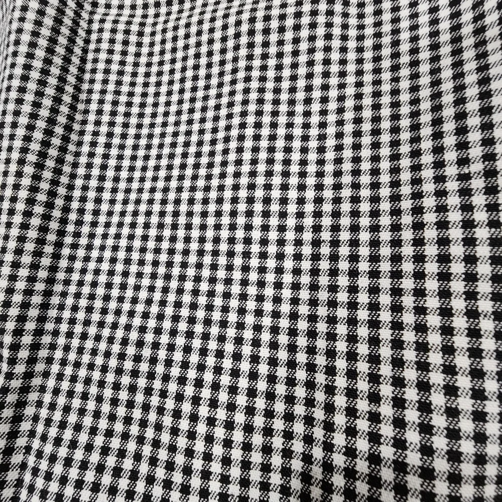 CHEF WORKS Chef Pants Mens Size 4XL Black/White Gingham Check NWT